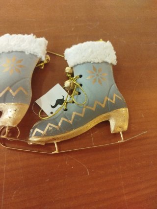 Patinaggio artistico decorazione natalizia