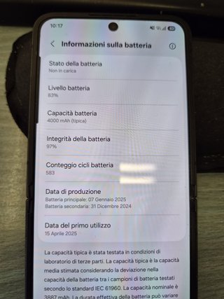 Samsung Galaxy Z Flip 6 256GB Nero