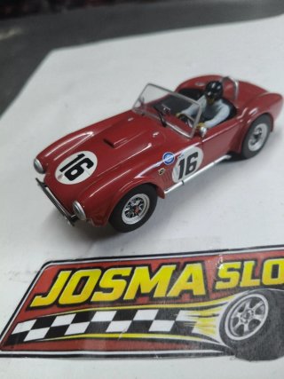 Scalextric Carrera evolutión Shelby Cobra