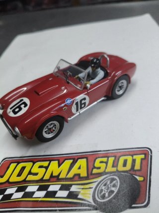 Scalextric Carrera evolutión Shelby Cobra