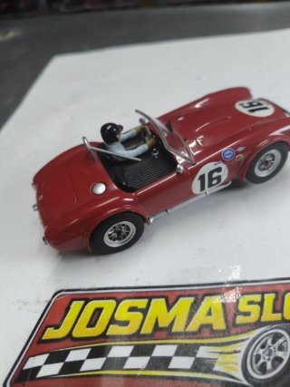 Scalextric Carrera evolutión Shelby Cobra