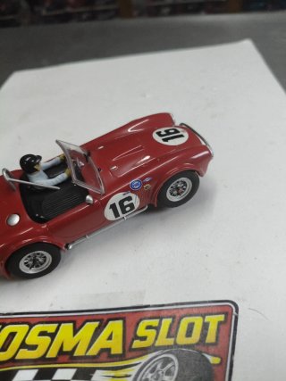Scalextric Carrera evolutión Shelby Cobra