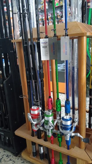 Combo de cañas de pescar