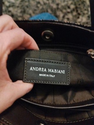 Borsa Andrea Mabiani vintage paillettes