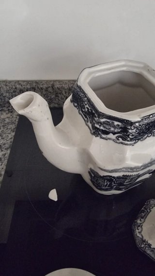 Set Cartuja de Sevilla Teteras y Tazas