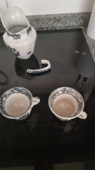 Set Cartuja de Sevilla Teteras y Tazas