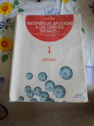 Matemáticas aplicadas a las Ciencias Sociales I...