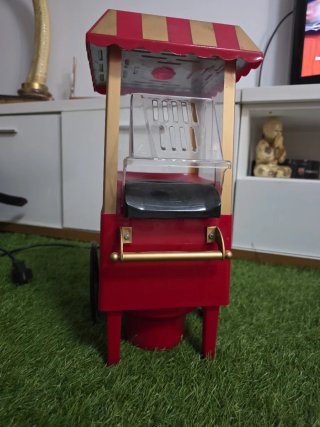 Máquina de palomitas roja