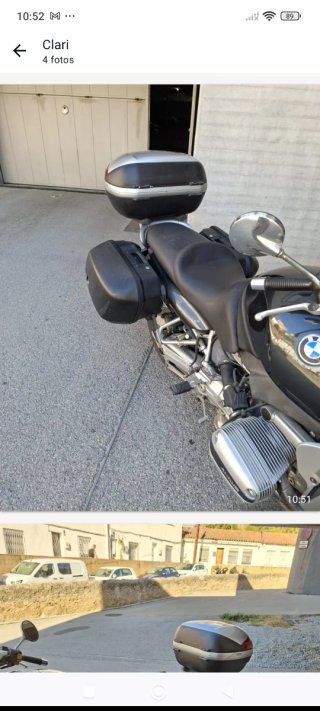 BMW R 1100 Naked Plata/Negra