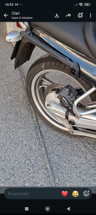 BMW R 1100 Naked Plata/Negra