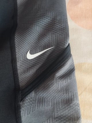 Pantalón deportivo Nike Pro Negro/Gris