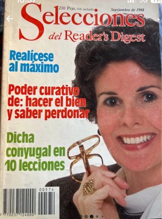 Ejemplares de Reader’s Digest de los años 80.