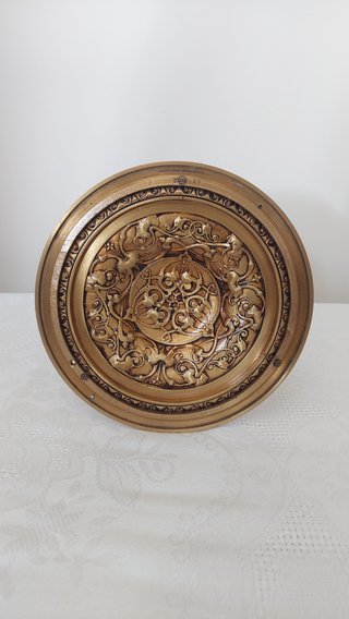 Plato 30 cm Cloisonné Japonés periodo Meiji