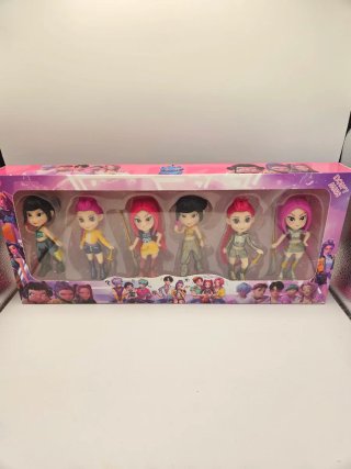 Set 6 Muñecas Huntrix-pop