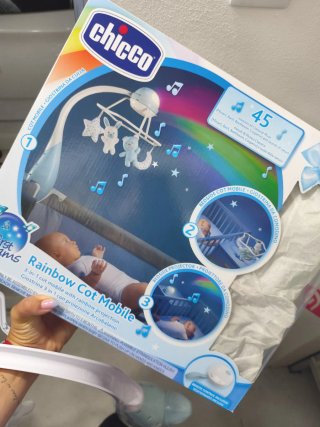 Mobile musicale per culla Chicco