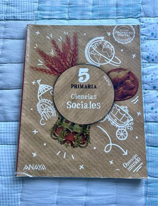 LOTE libros quinto primaria ANAYA. Colegio GSD