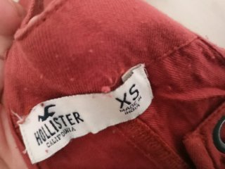 Mono Hollister Talla XS Rojo