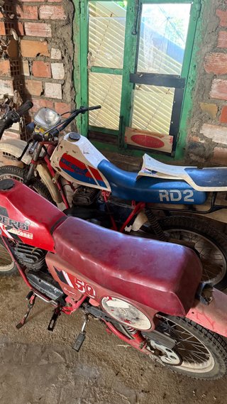 Lote 2 Motos Derbi Antiguas Enduro/Cross