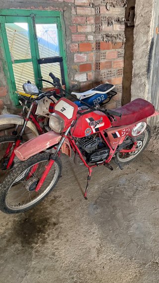 Lote 2 Motos Derbi Antiguas Enduro/Cross