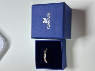 Anillo Swarovski Matrix Oro Rosa y Rosa talla 55
