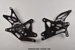 Estriberas retrasadas KAWASAKI ZX6R 636 2005 2008