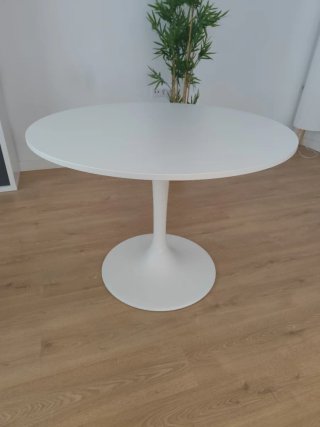 Mesa redonda blanca comedor/cocina
