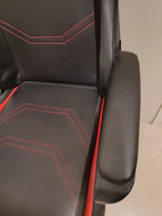 Sillón Gamer IWMH Negro/Rojo