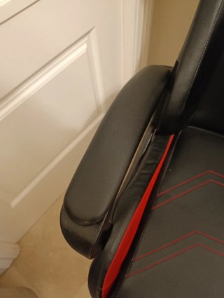 Sillón Gamer IWMH Negro/Rojo