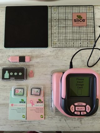 Slice - Máquina de corte rosa