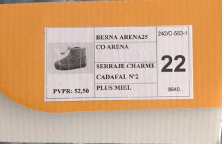 Botas Blanditos Berna arena