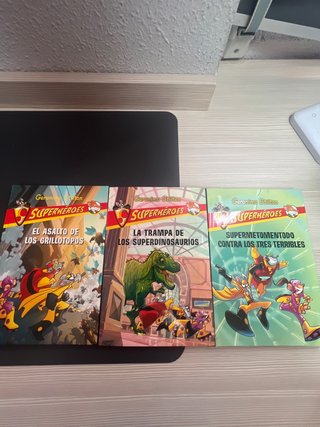 Geronimo Stilton 3 libros
