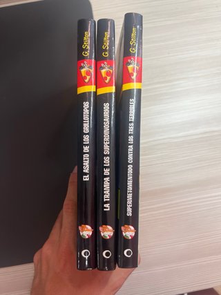 Geronimo Stilton 3 libros