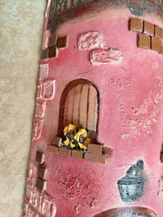 Tegola Decoupage Casa Rossa