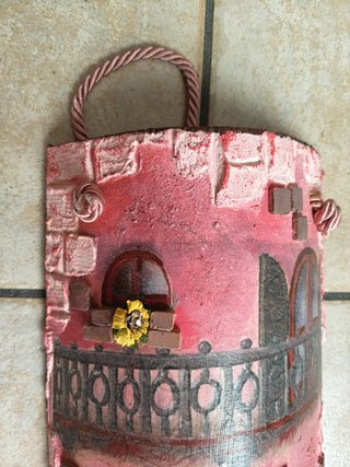 Tegola Decoupage Casa Rossa