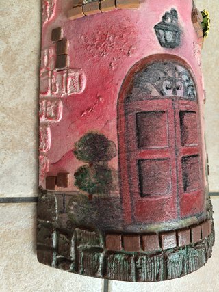 Tegola Decoupage Casa Rossa