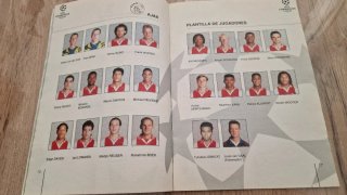 Programa Oficial Real Madrid - Ajax 1995