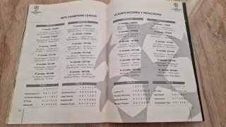 Programa Oficial Real Madrid - Ajax 1995