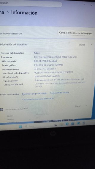 Portátil HP 250 G9