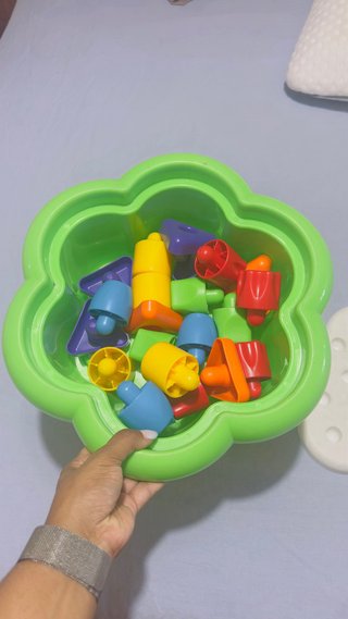 Juguete Educativo Quercetti Chunky Peggy Box
