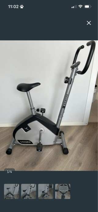Bicicleta Estática VM120 Domyos