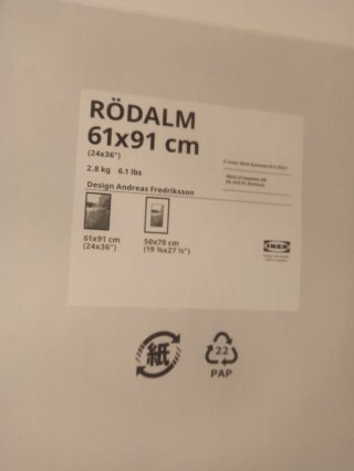 Marco Rödalm IKEA 61x91cm Madera