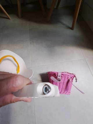 Sillita para muñecos de bici