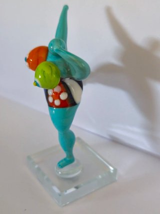 Ballerina in vetro di Murano d'artista
