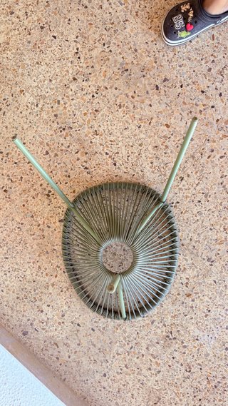 Silla Acapulco Ratán y Metal