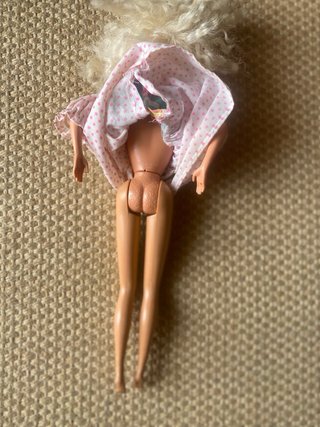 Barbie Mattel 1968 com vestido