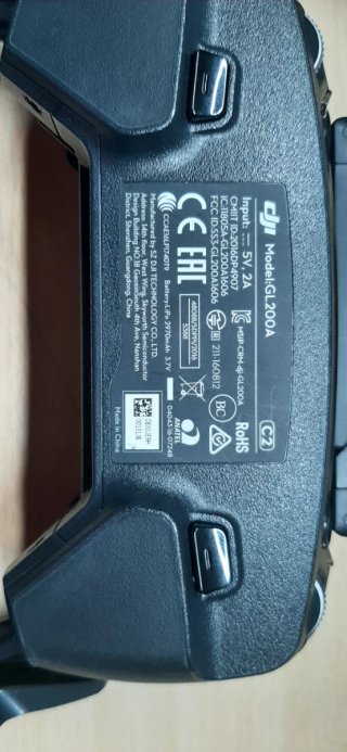 Mando DJI Mavic Pro Negro