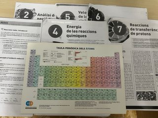 Apuntes Catalán Química PAU/Bachillerato