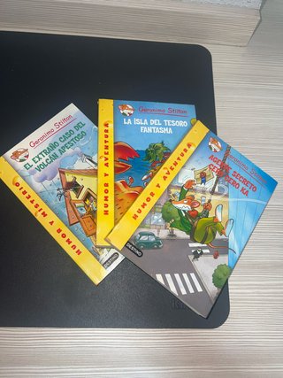 Geronimo stilton 3 libros