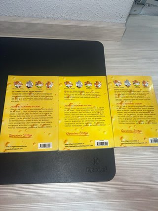 Geronimo stilton 3 libros