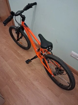 Bicicleta Rockrider 20 Naranja